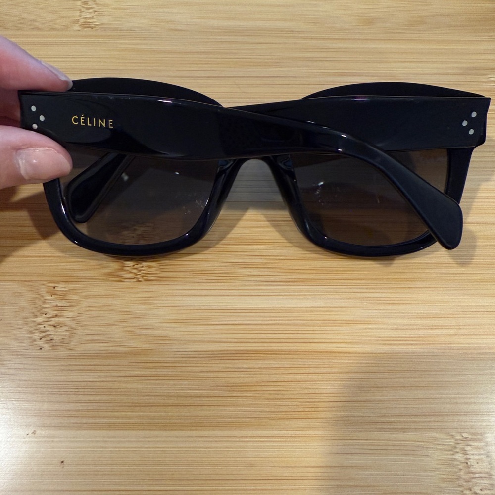 CELINE used Audrey Sunglasses CL 41805/S in Black - Picture 8 of 13